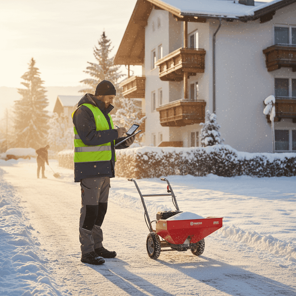 Winterdienst Dokumentationspflicht in Österreich — Was du als Hausmeisterbetrieb wissen musst